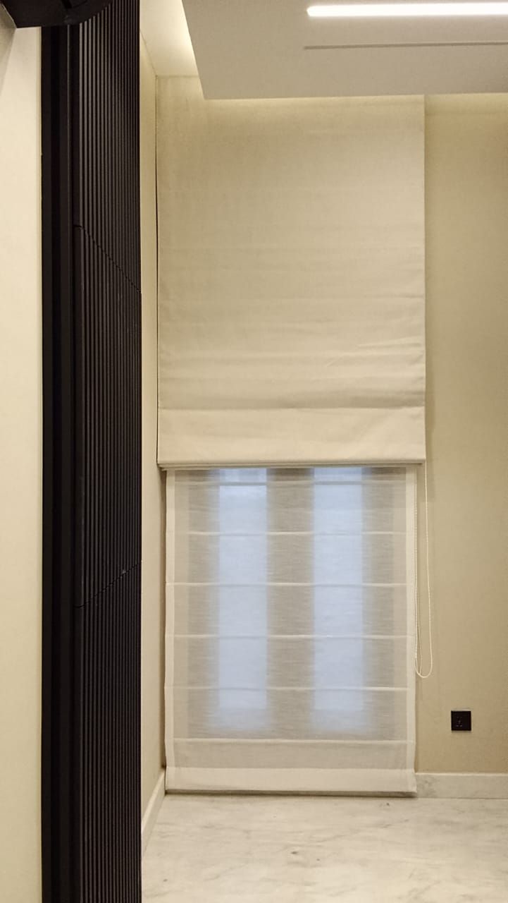 Roman Blinds project 101